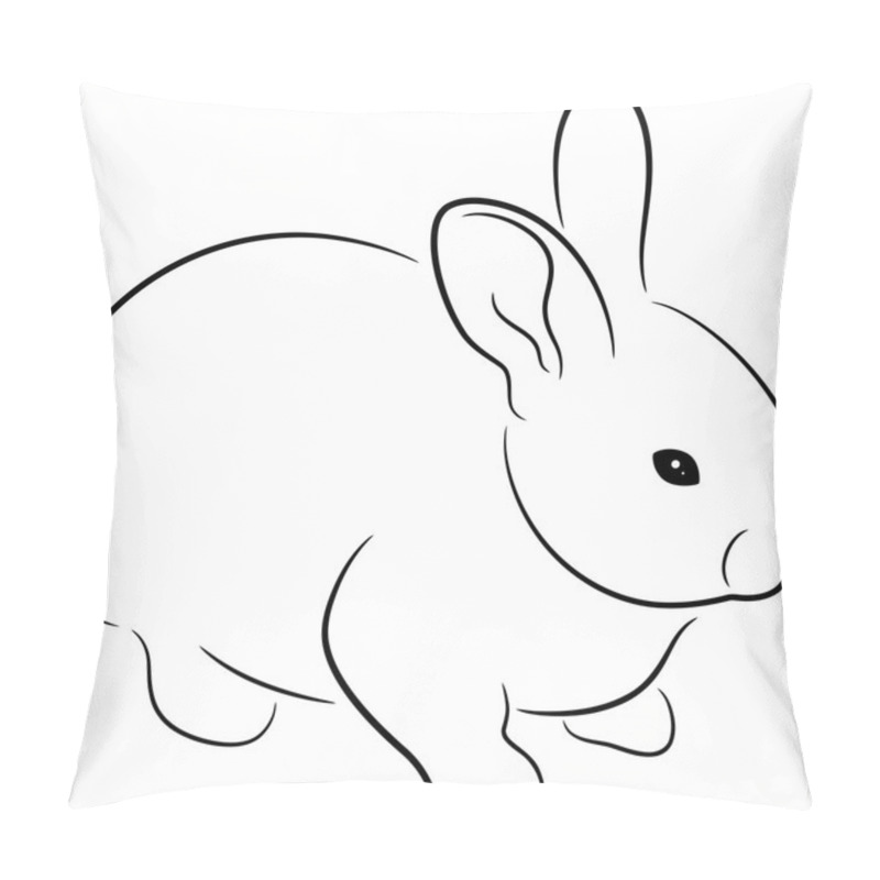 Personality  Rabbit Pillow Covers