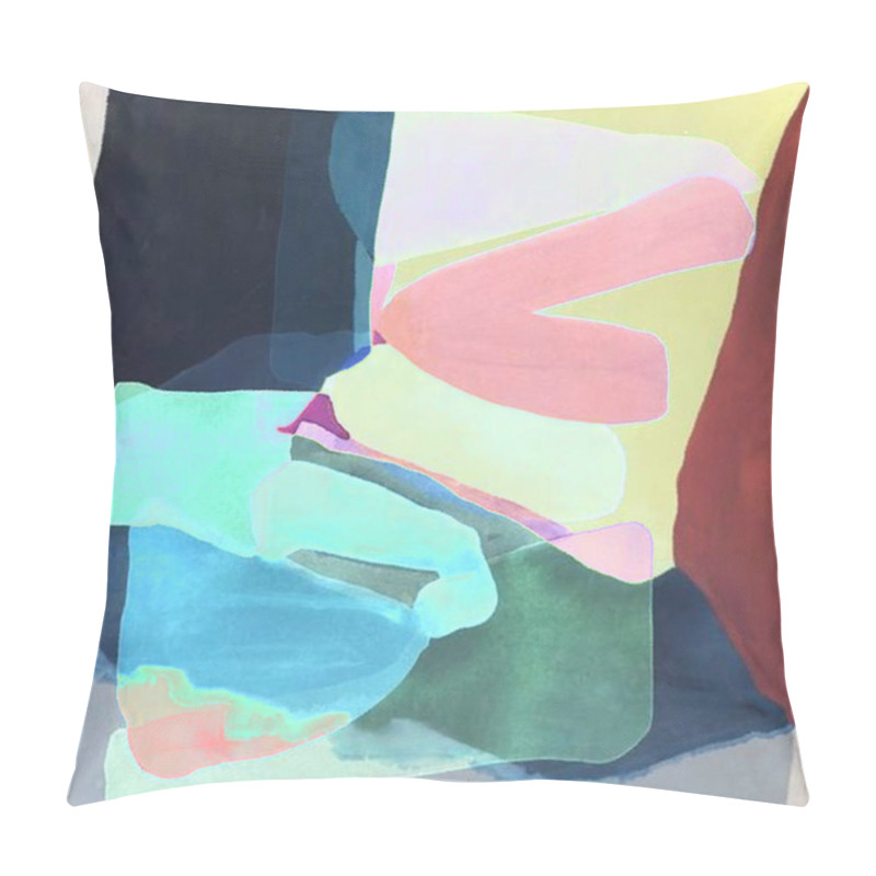 Personality  Abstract Transparent Paint Classic Pattern Pillow Covers