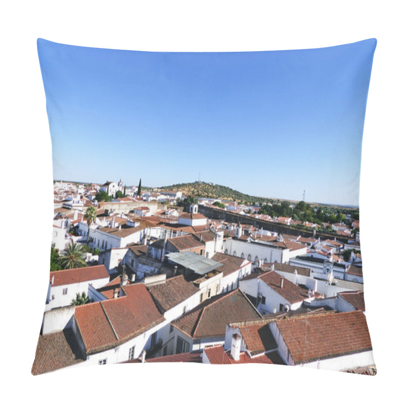 Personality  View Of Serpa Village, Souh Of  Portugal Pillow Covers