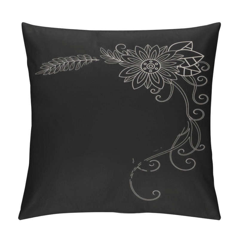 Personality  Floral Mandala Pattern Pillow Covers