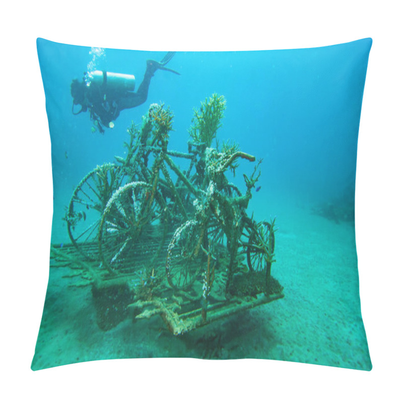 Personality  Coral Reef Rehabilitation Program Biorock Pemuteran Bali Pillow Covers