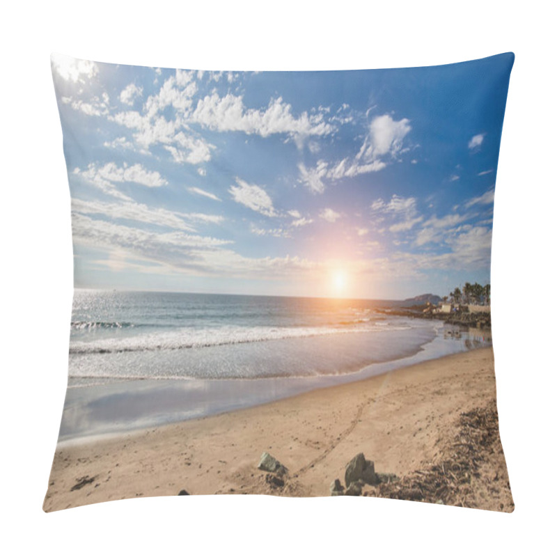 Personality  Mazatlan Golden Zone (Zona Dorada), Famous Touristic Beach And Resort Zone In Mexico Pillow Covers