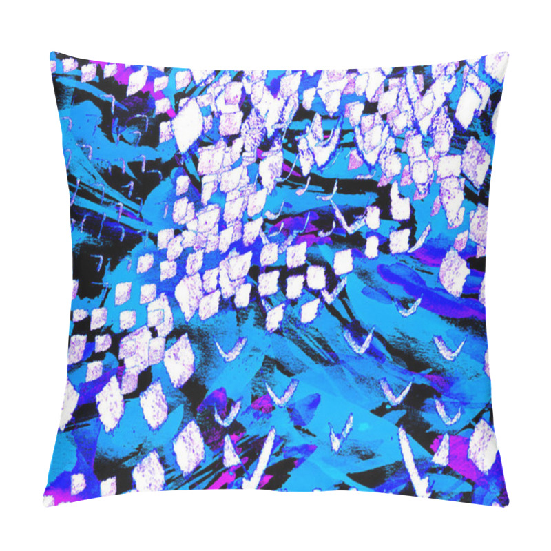 Personality  Snake Seamless Pattern. Pillow Covers