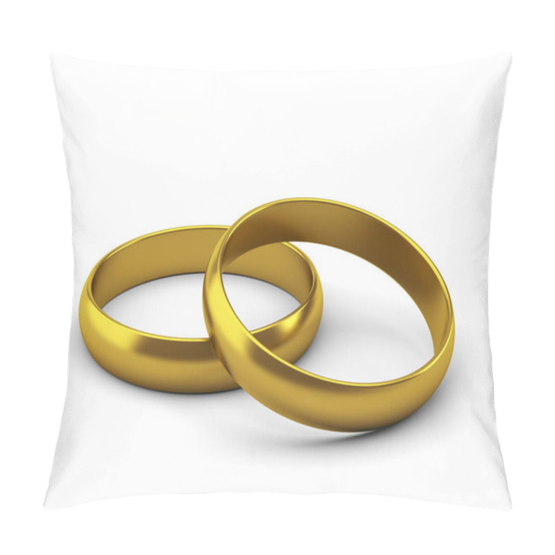 Personality  Wedding Rings, Marriage Jewelry Pillow Covers