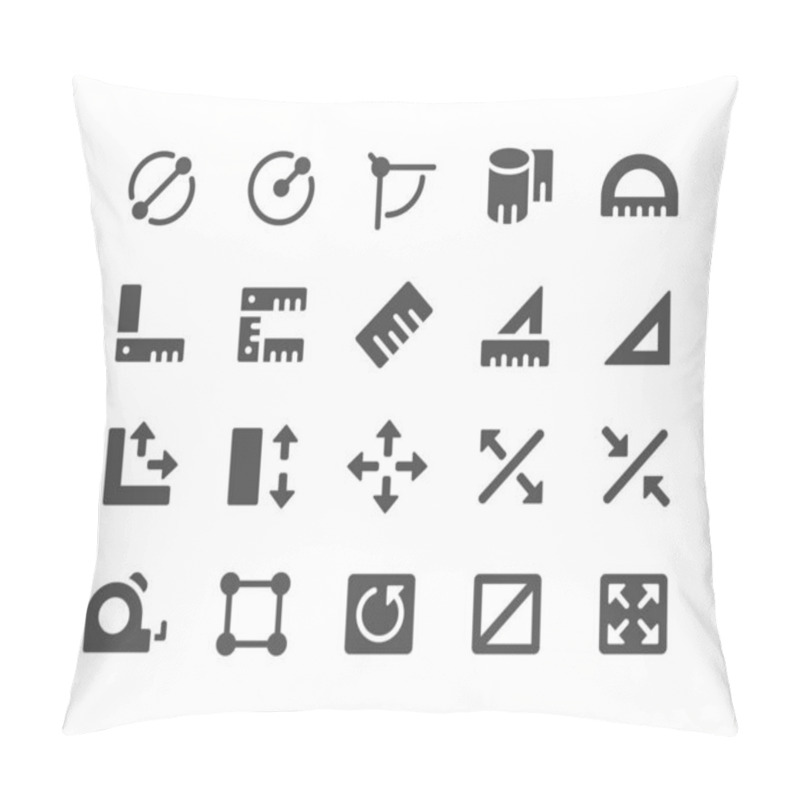 Personality  Measure UI Pixel Perfect Well-crafted Vector Solid Icons 48x48 Ready For 24x24 Grid For Web Graphics And Apps. Simple Minimal Pictogram Pillow Covers