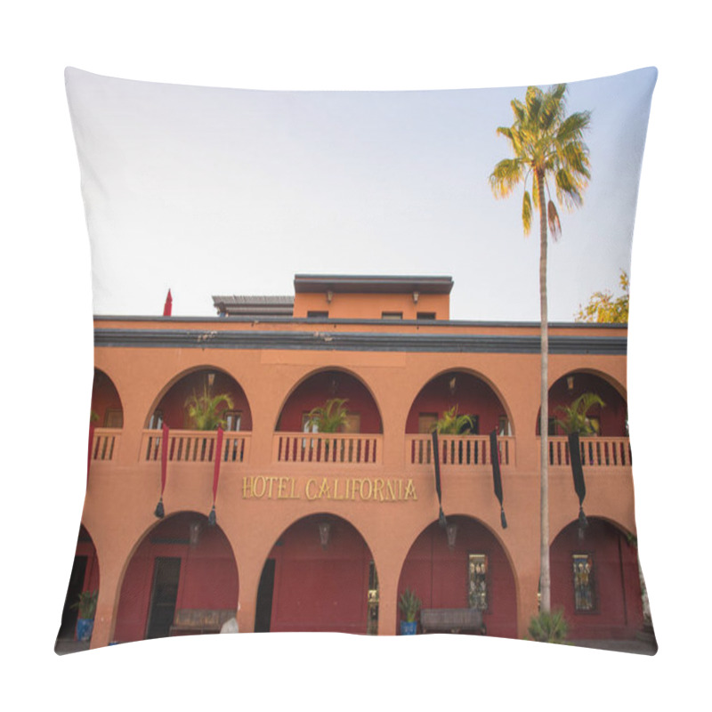 Personality  Todos Santos, Baja California / Mexico - Mar 2019 The Hotel California Is A Favorite Stop Because Of The Name Association With The Song Made Famous By The Eagles Pillow Covers