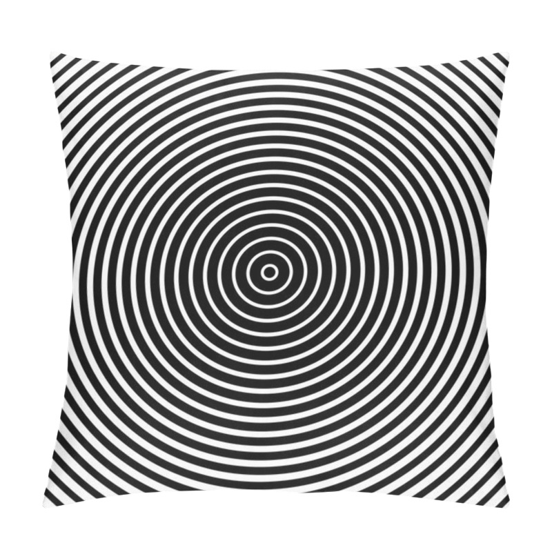 Personality  Concentric Circles Pattern.  Pillow Covers