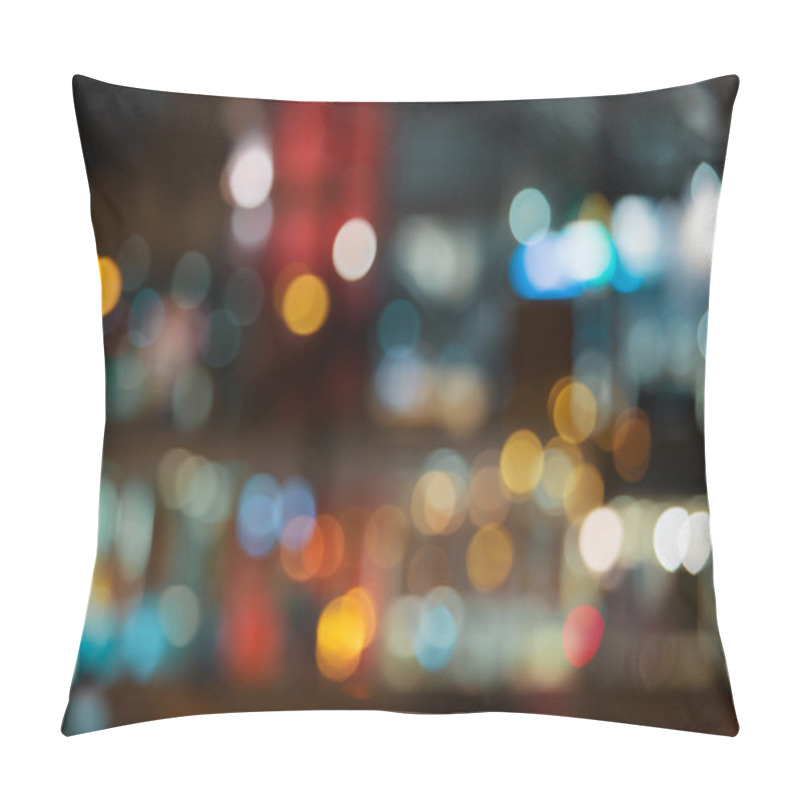 Personality  Abstract City Lights Background Pillow Covers