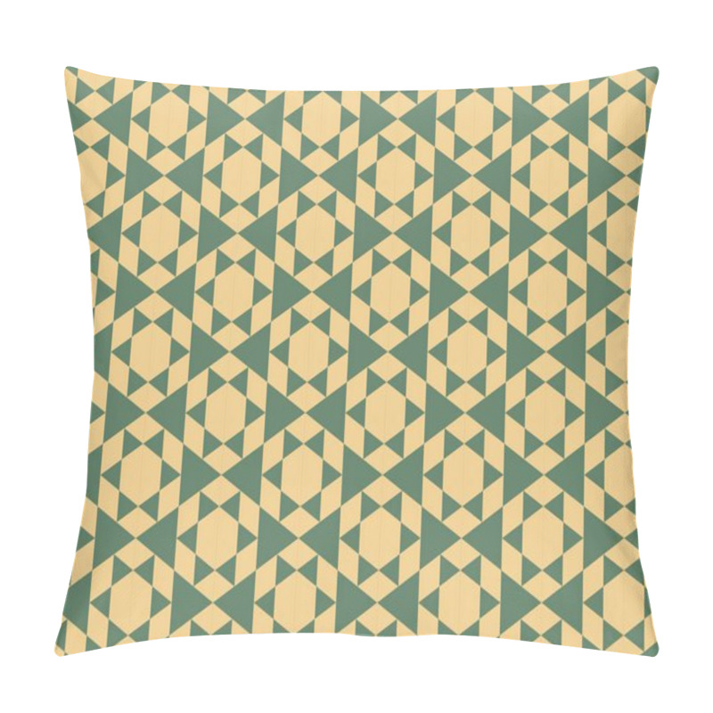 Personality  Seamless Abstract Background With Geometric Elements Pillow Covers