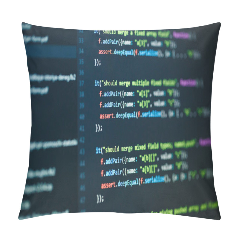 Personality  Software Computer Programming Code Pillow Covers