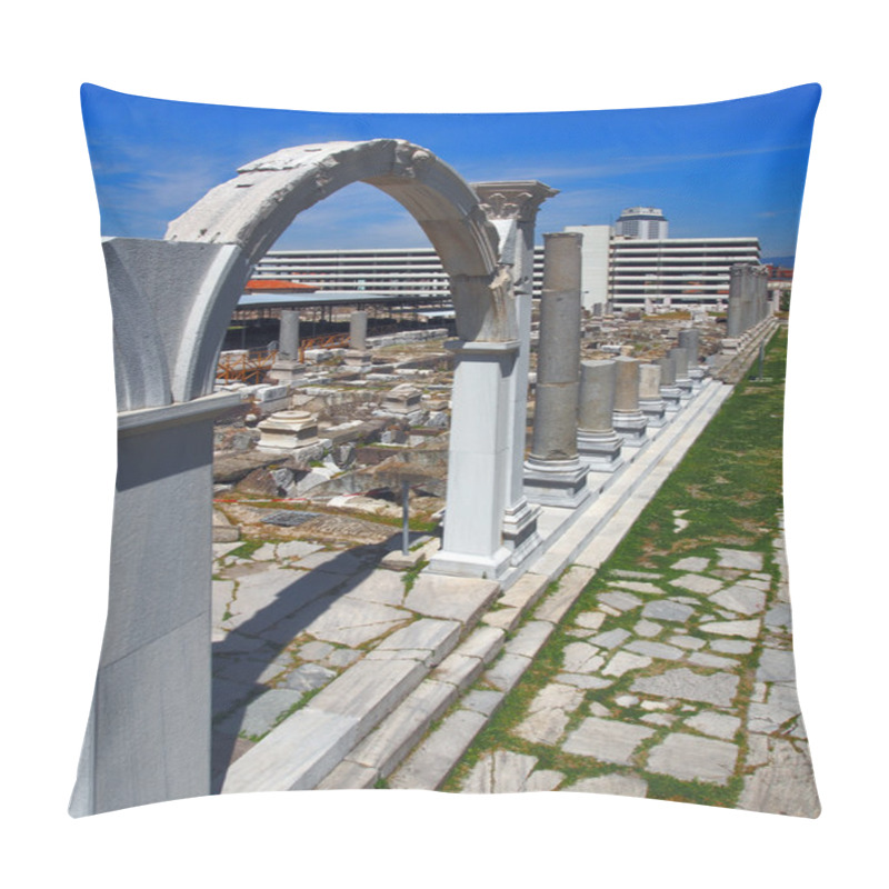 Personality  Ancient Agora, Smirna (Izmir) Turkey Pillow Covers