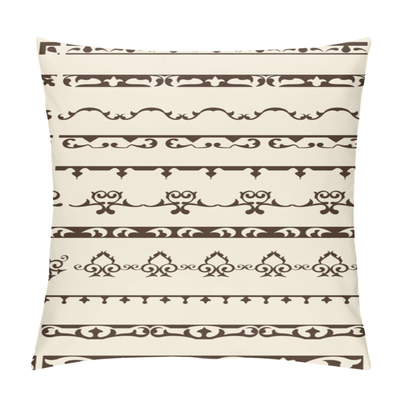 Personality  Ornate Art Border Set Pillow Covers