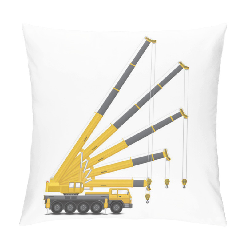 Personality  Mobile Crane Vector Pillow Covers