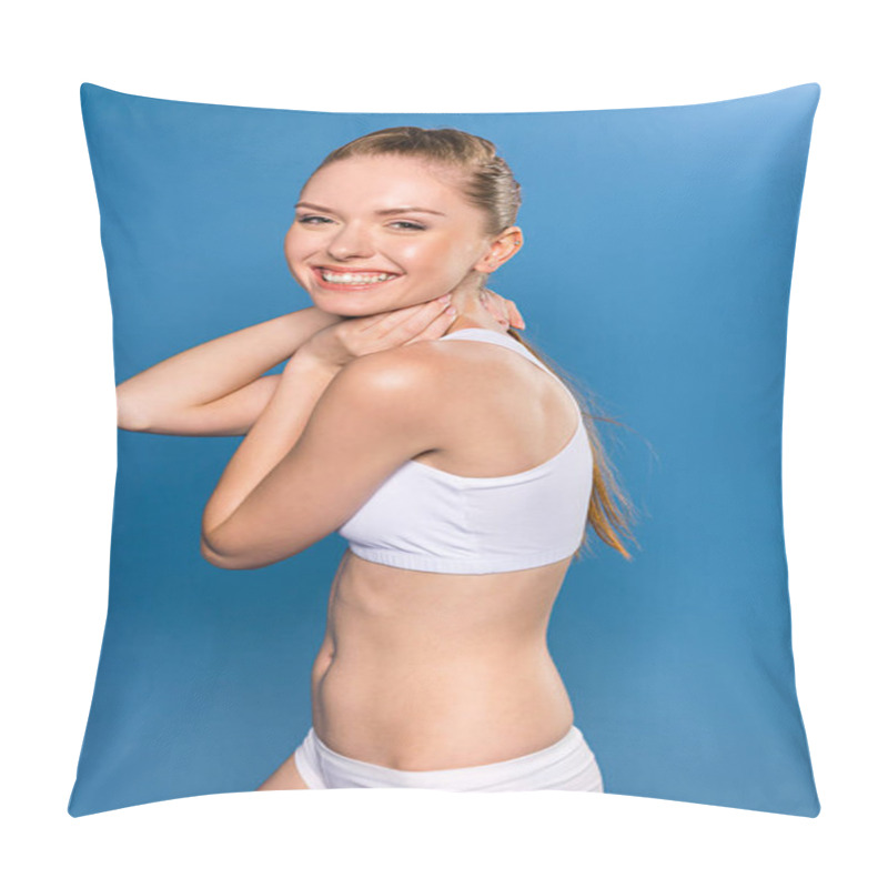 Personality  Woman In White Underwear  Pillow Covers