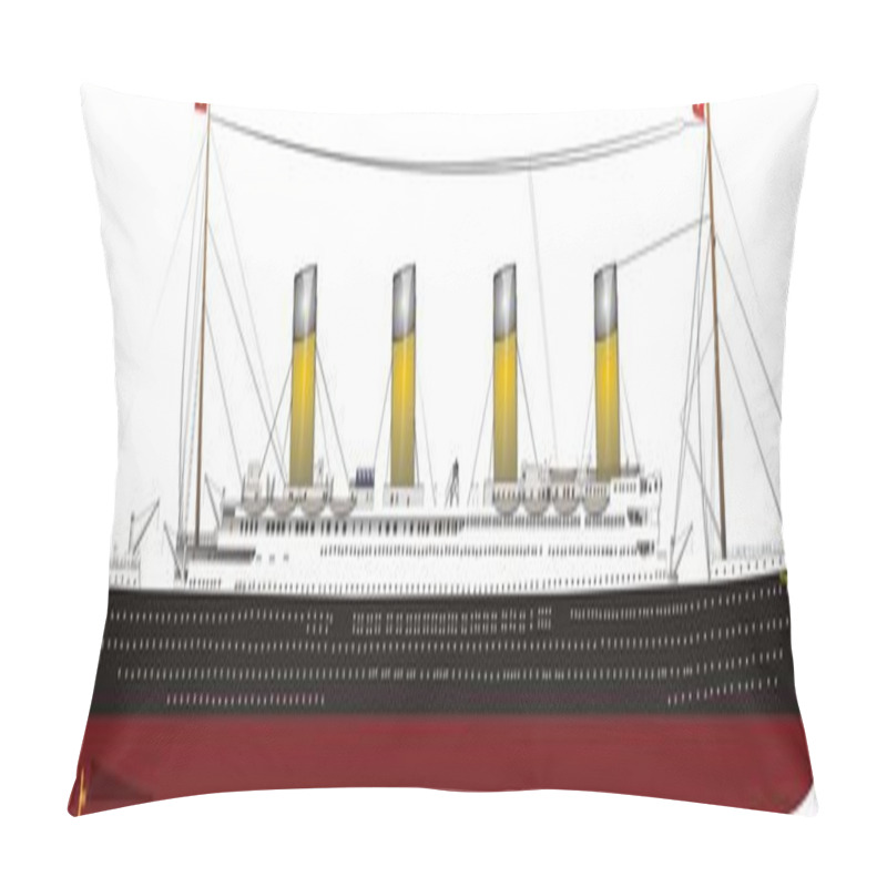 Personality  Ship Pillow Covers