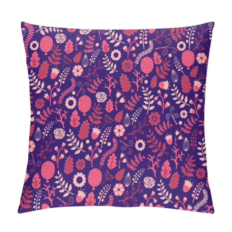 Personality  Floral Seamless Pattern Pillow Covers