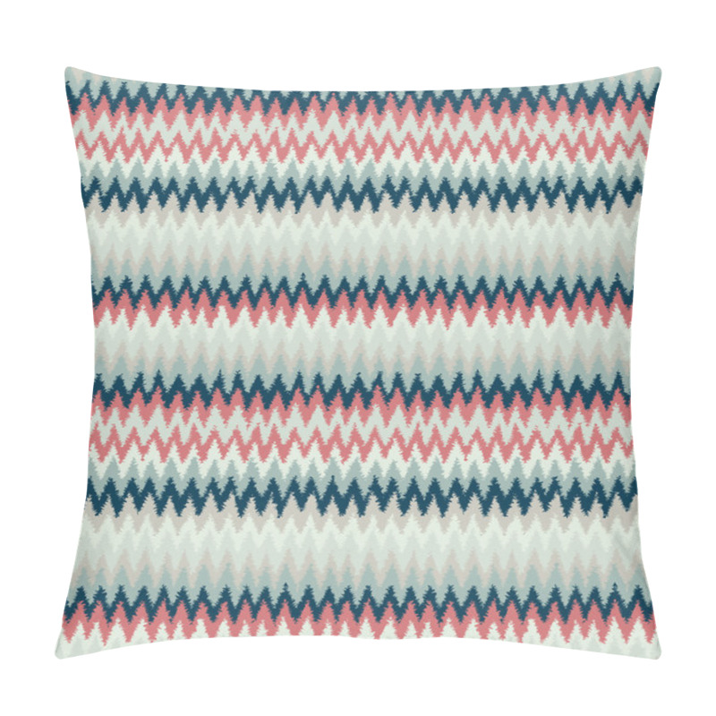 Personality  Ethnic Zigzag Tribal Seamless Pattern Pillow Covers