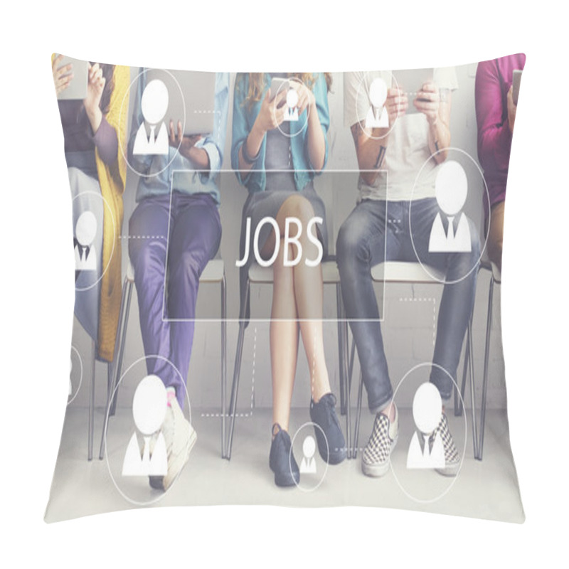 Personality  People With Digital Gadgets  Pillow Covers