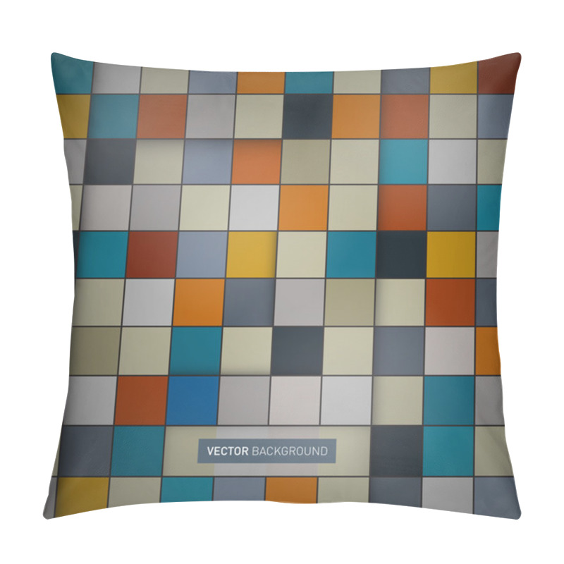 Personality  Abstract Square Background Pillow Covers