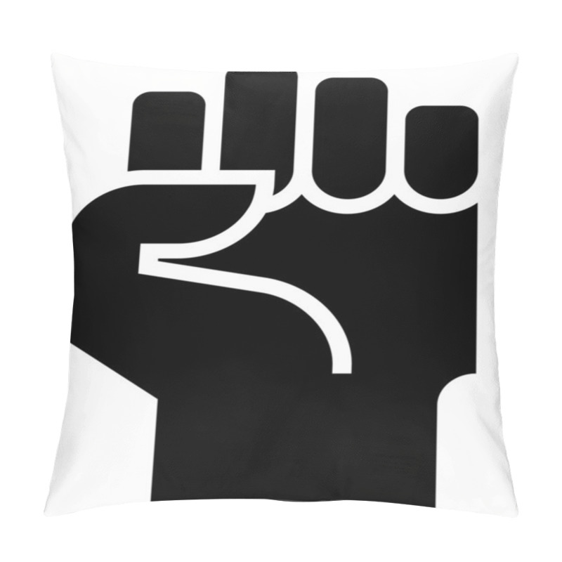 Personality  Fist Icon Pillow Covers