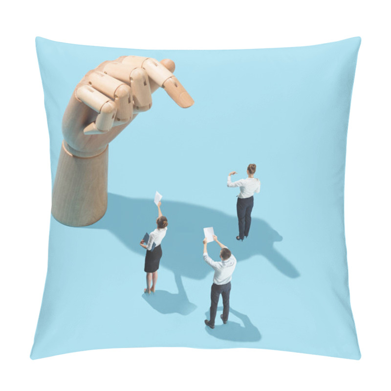 Personality  Business, Recruitment, Human Resources Department Concept Pillow Covers