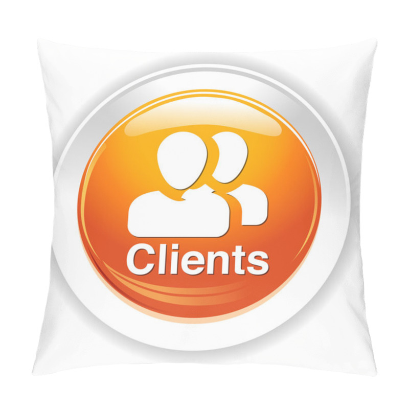 Personality  Clients Glossy Button Pillow Covers