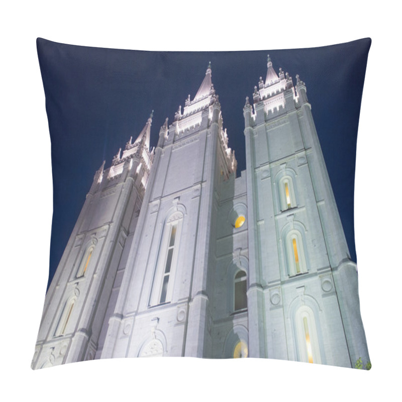 Personality  The Salt Lake City Mormons Temple Pillow Covers