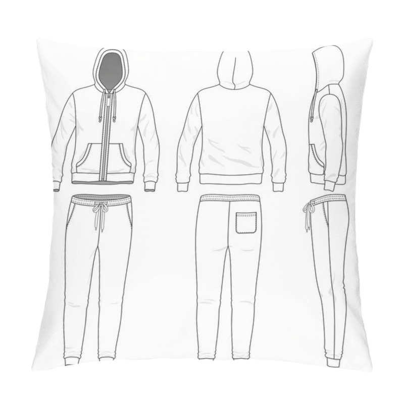 Personality  Sweat Suit Pillow Covers