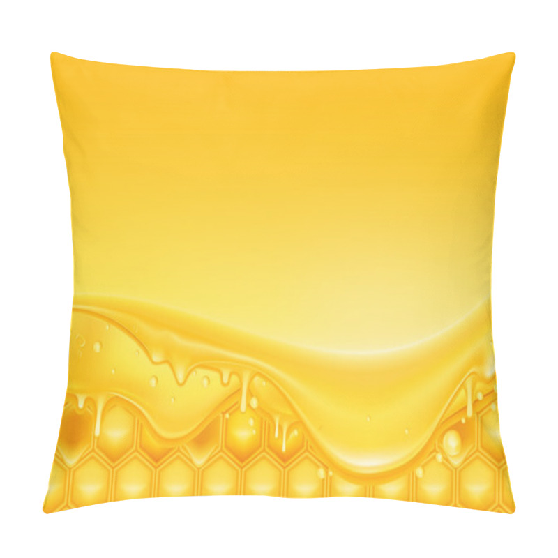 Personality  Honey Background Pillow Covers