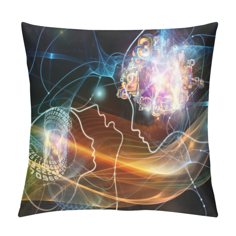 Personality  Lights Of Thought Network Pillow Covers