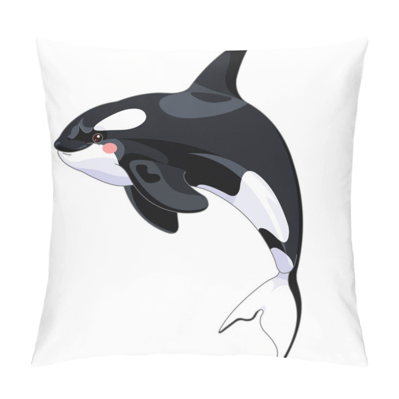 Personality  Cute Killer Whale  Pillow Covers