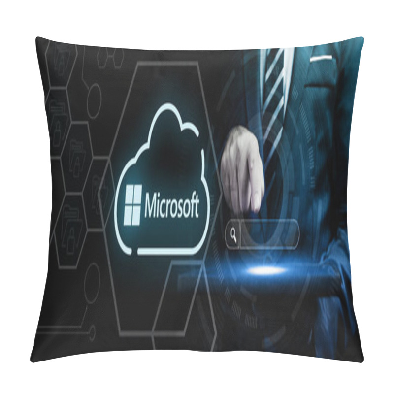 Personality  Empower Your Business With Microsoft Cloud Solutions Pillow Covers