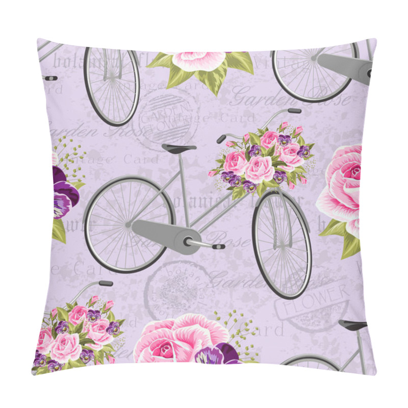 Personality  Seamless Floral Pattern Pillow Covers