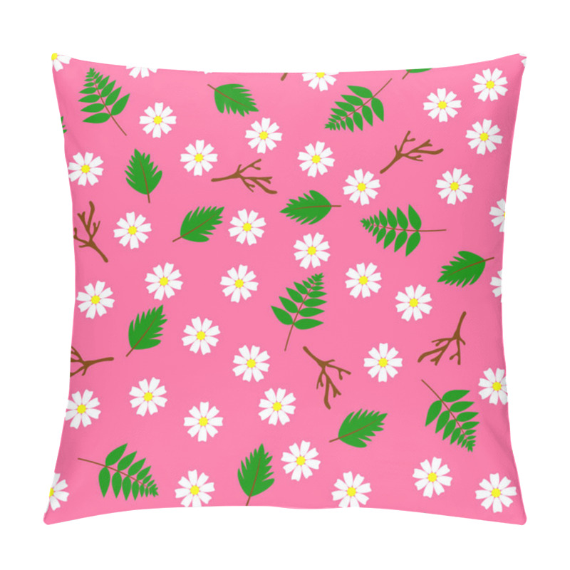 Personality  Seamless Floral Pattern Flowers Leaves Branches Pillow Covers