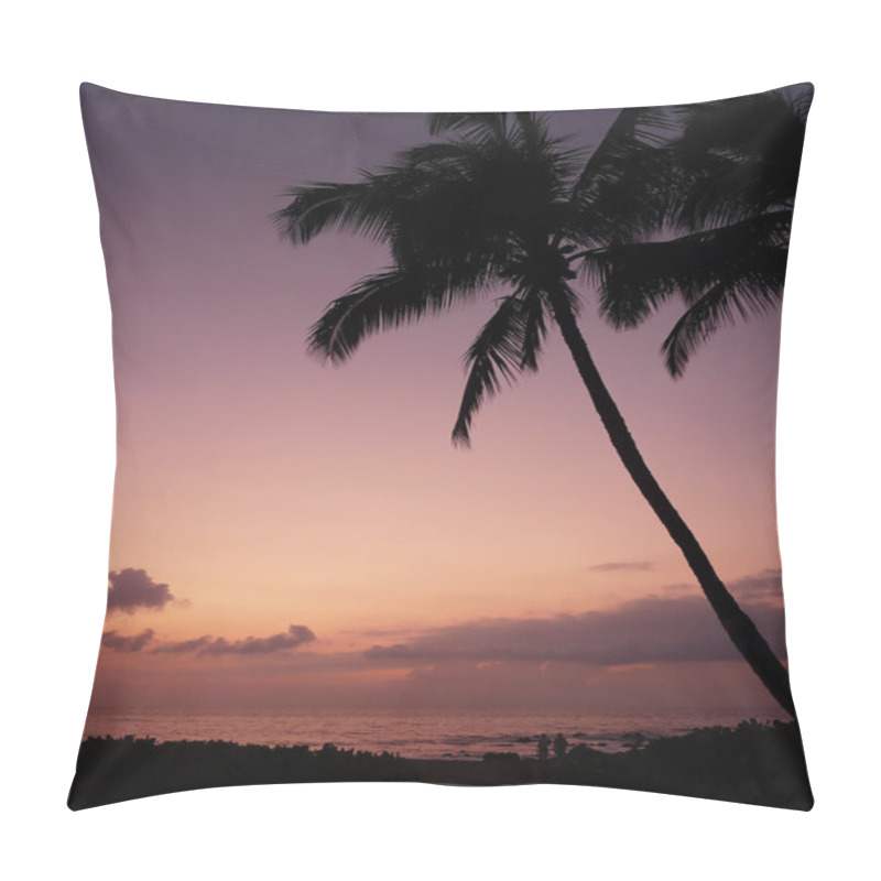 Personality  Warm, Tropical Sunset Pillow Covers