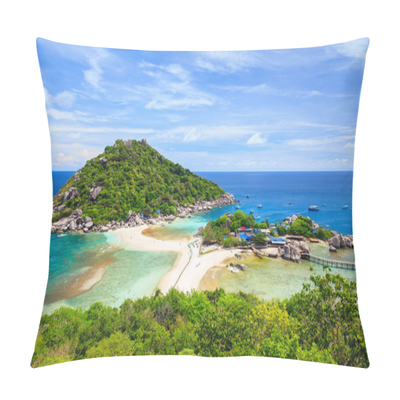 Personality  Nangyuan Island, Suratthani, Southern Of Thailand Pillow Covers