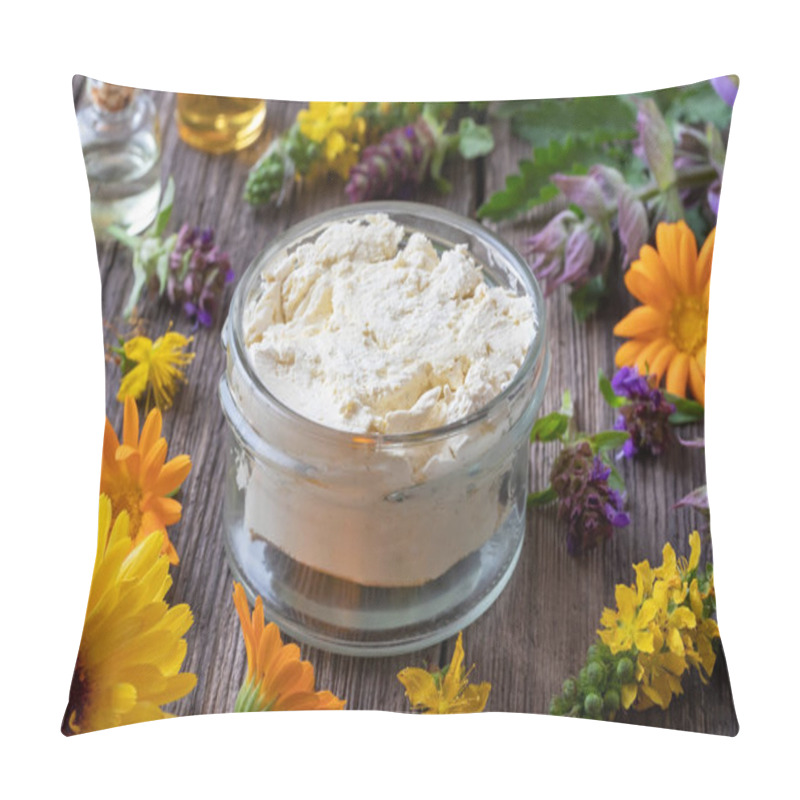 Personality  Homemade Cream From Herbs, Essential Oils And Shea Butter Pillow Covers