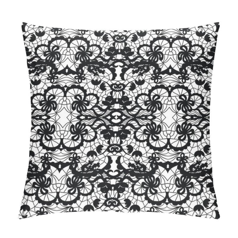 Personality  Lace Vector Fabric Seamless Pattern Pillow Covers