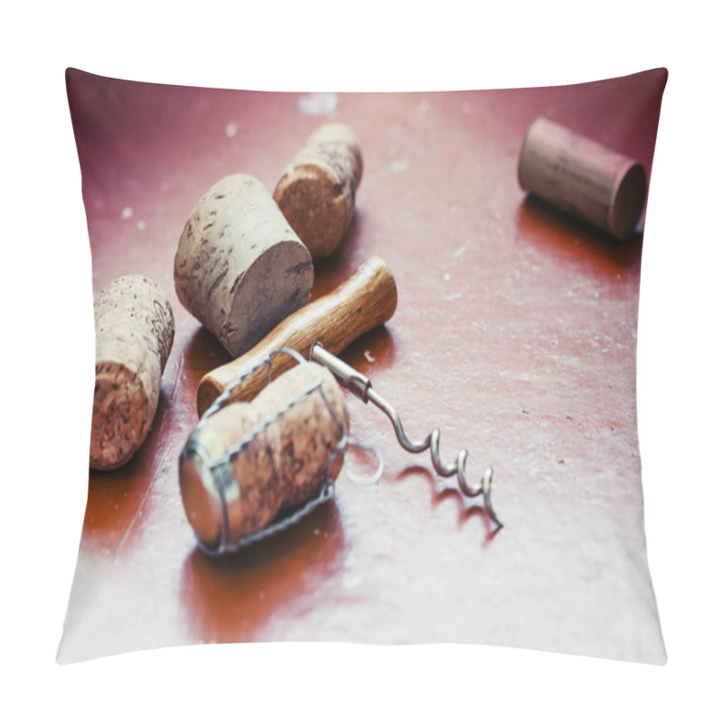 Personality  Bunch Of Wine Corks Pillow Covers