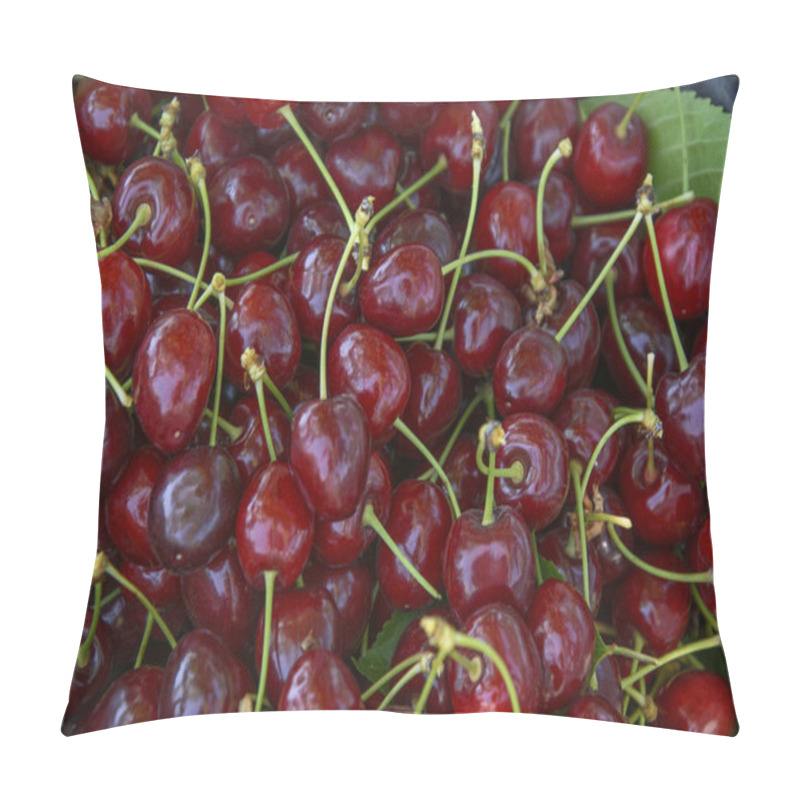 Personality  A Lot Of Red Cherries Pillow Covers