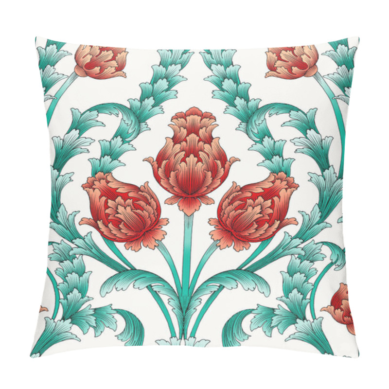 Personality  Hand-drawn Seamless Pattern Design, Paisley Style Pillow Covers