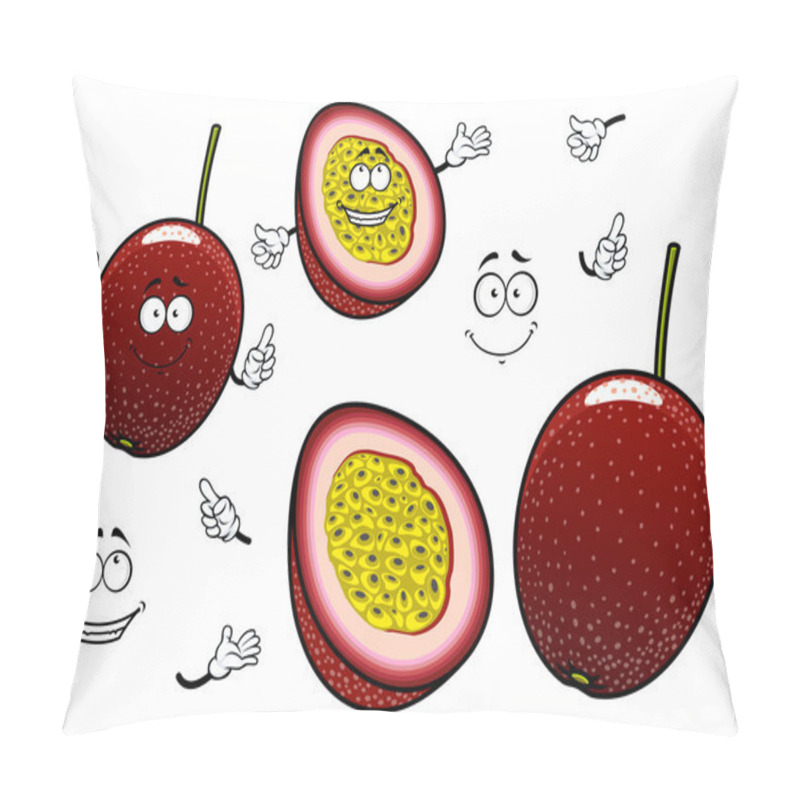 Personality  South American Cartoon Exotic Passion Fruits Pillow Covers