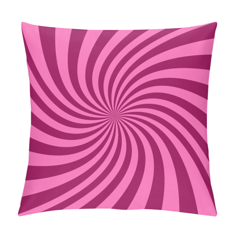 Personality  Abstract Vector Spiral Design Background Pillow Covers