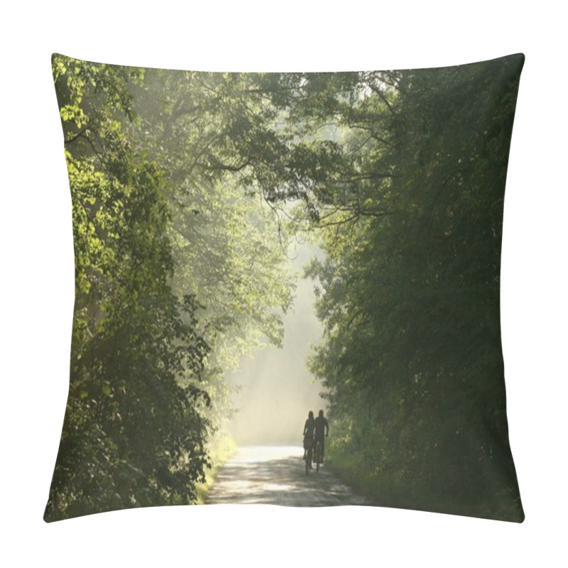 Personality  Spring Forest After The Rain Pillow Covers