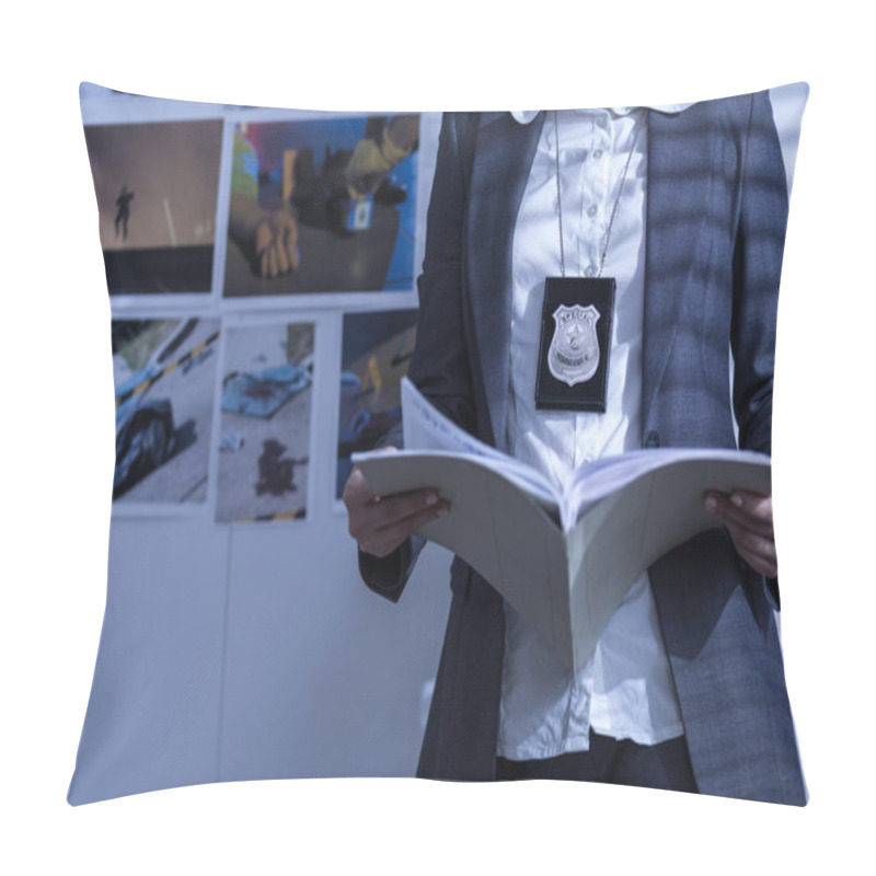 Personality  Reviewing Files And Documents Pillow Covers