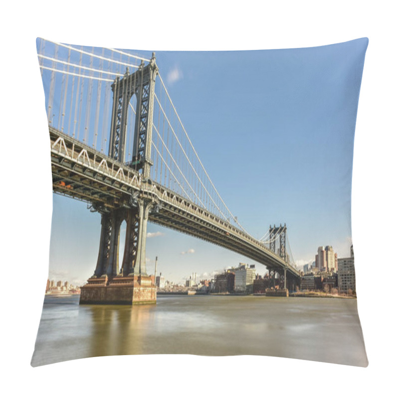 Personality  Manhattan Bridge View Pillow Covers