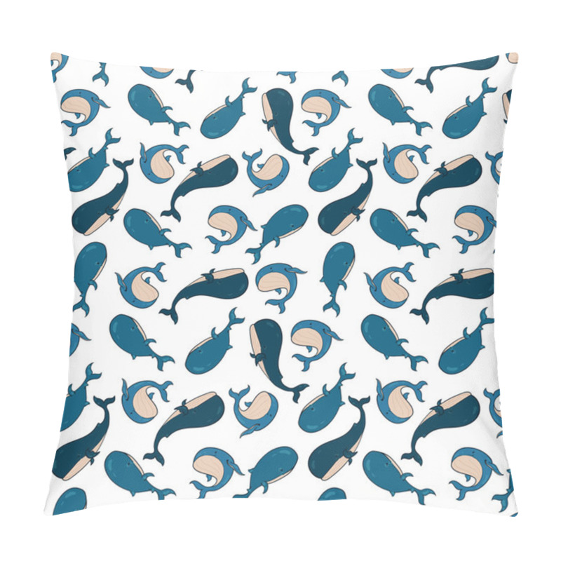 Personality  Whales 3 Pillow Covers