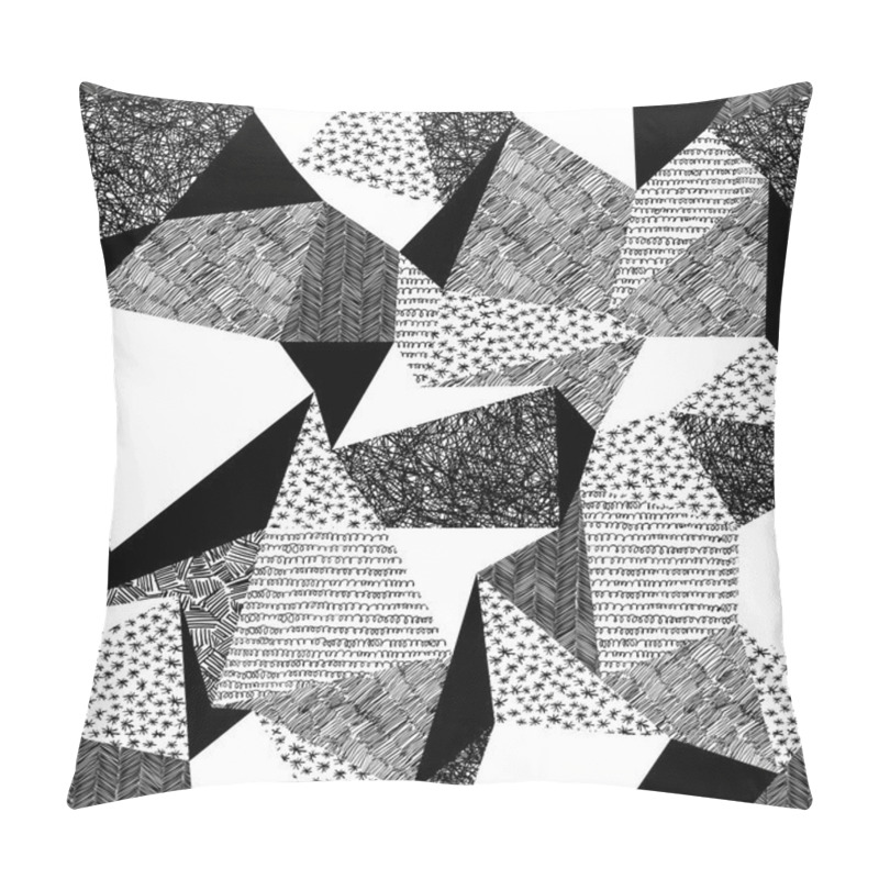 Personality  Geometric Seamless Pattern Pillow Covers