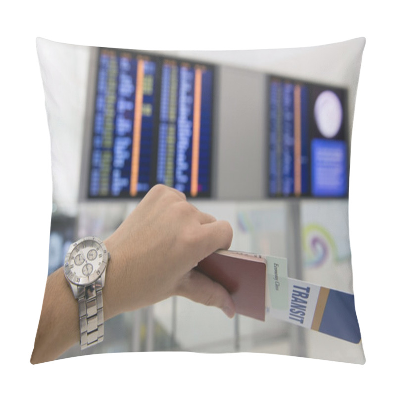 Personality  Checking Time For Boarding Pillow Covers