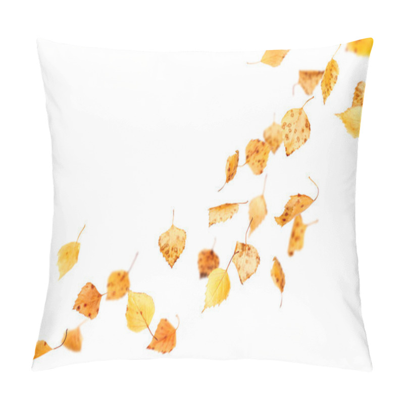 Personality  Falling Autumn Leaves Pillow Covers